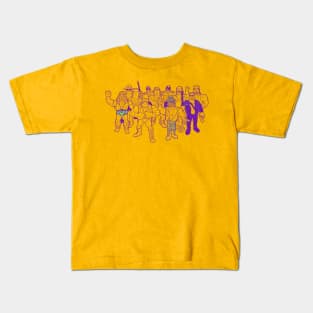 purple rumble Kids T-Shirt